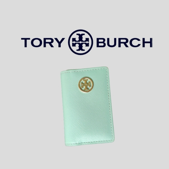 Tory Burch | Mint Robinson Foldable Key Case - Picture 6 of 6